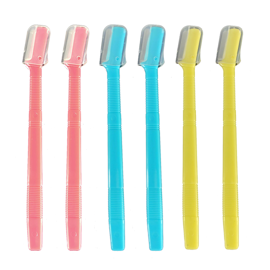 【アウトレット品】L型ミニカミソリ（ガードなし刃）　6本セット