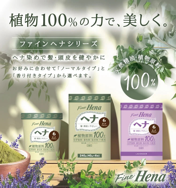 テンスターファインヘナ　ラベンダーの香り
